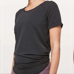 Lululemon Open Up Tie Back Tee